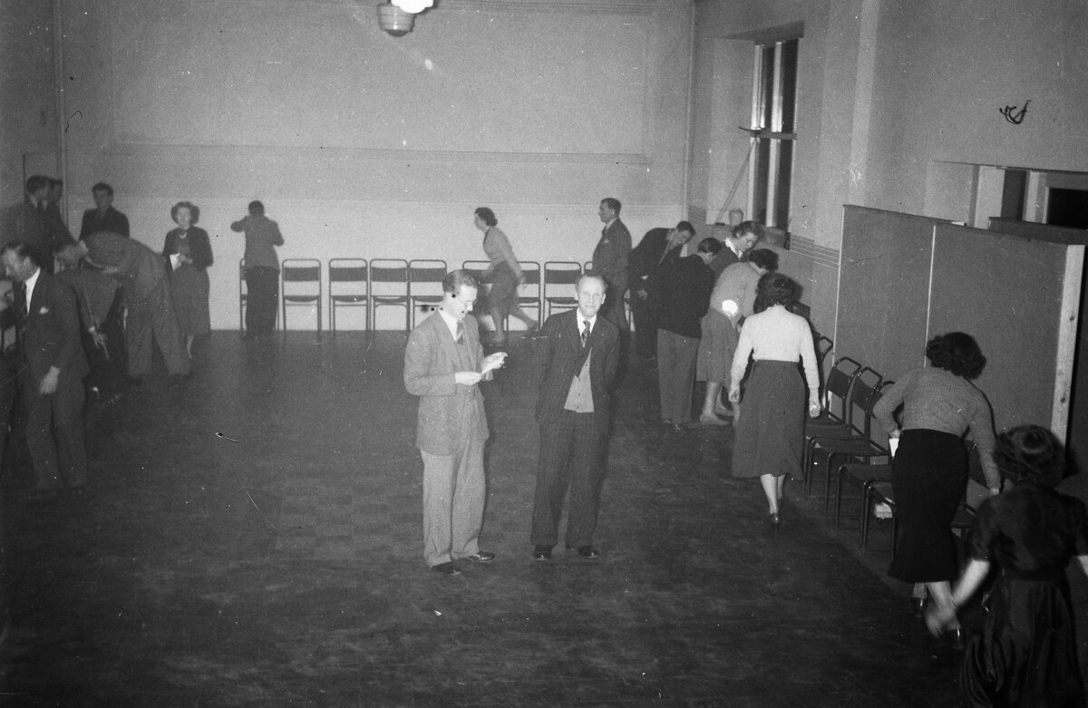 A centre's social & dance - 1953